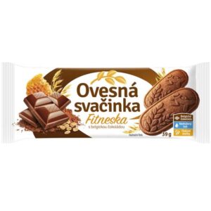 Ovesná svačinka FITNESKA s belgickou čokoládou
