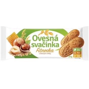 Ovesná svačinka FITNESKA s lískovými oříšky
