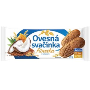 Ovesná svačinka FITNESKA s kokosem